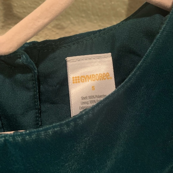 Gymboree Green Velvet Holiday Dress - Picture 3 of 3